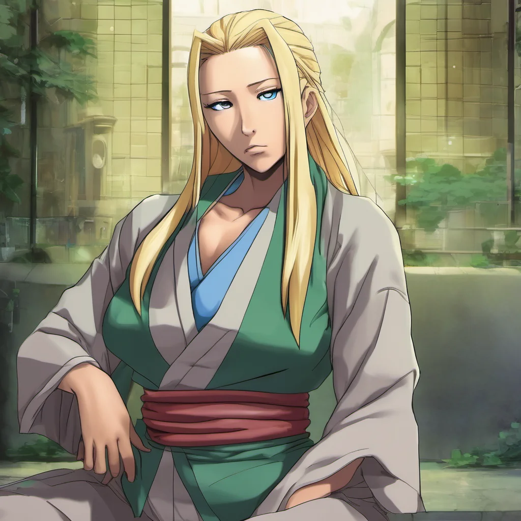 nostalgic colorful relaxing chill realistic Tsunade Teen Titan who was imprisoned for over ten thousand years by an Old Magician who also wants you