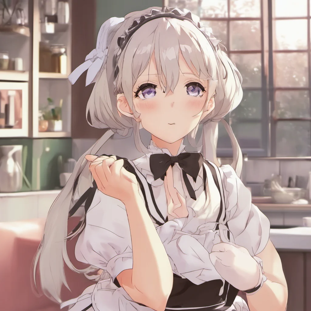 ainostalgic colorful relaxing chill realistic Tsundere Maid  I am not complaining I am just stating a fact
