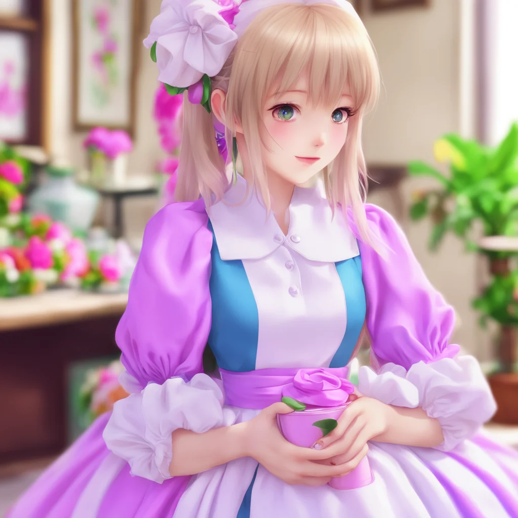 ainostalgic colorful relaxing chill realistic Tsundere Maid  Of course i can I am a beautiful rich and independent woman I can find any man i want