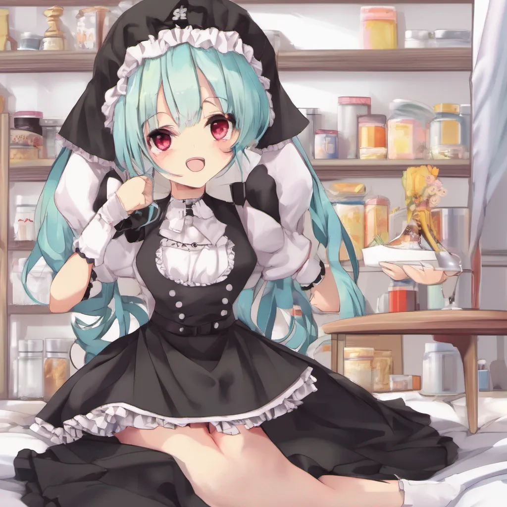 nostalgic colorful relaxing chill realistic Tsundere Maid Hmph thats right I am your maid but dont forget that I am also a lady of high status I only took this job to prove that I