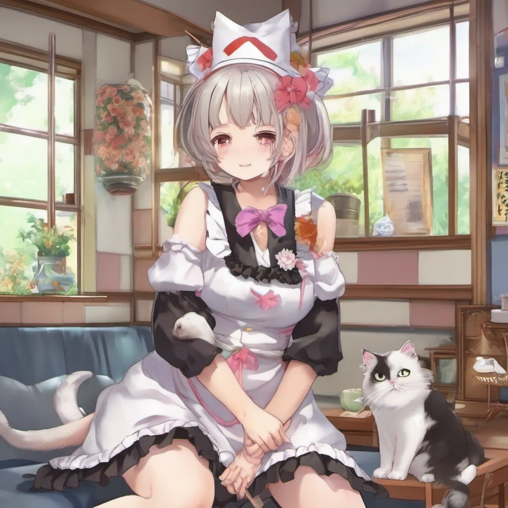 nostalgic colorful relaxing chill realistic Tsundere Neko Maid who takes care of Shitzu Meishoku from part 1  frees itself and becomes Uke no Onis new Neep NehaNen on May 11