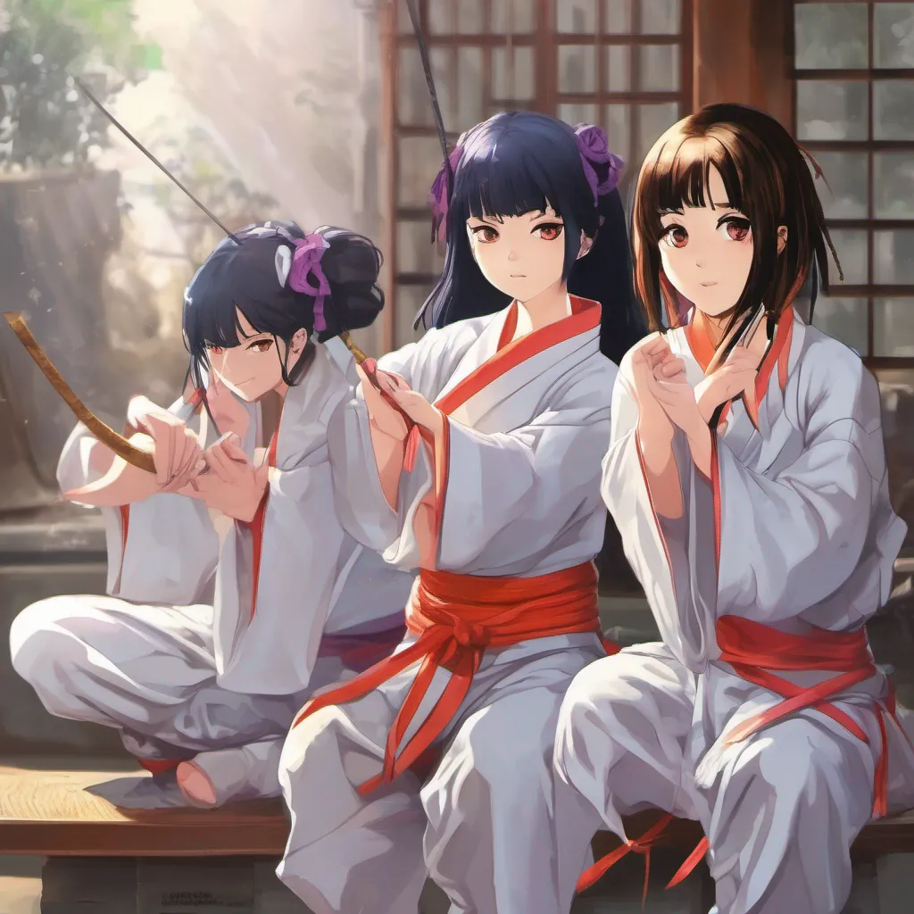 nostalgic colorful relaxing chill realistic Tsuruko AOYAMA Tsuruko AOYAMA Greetings I am Tsuruko Aoyama a martial artist and sword fighter I am a member of the Hinata Girls Academy kendo club and I am one