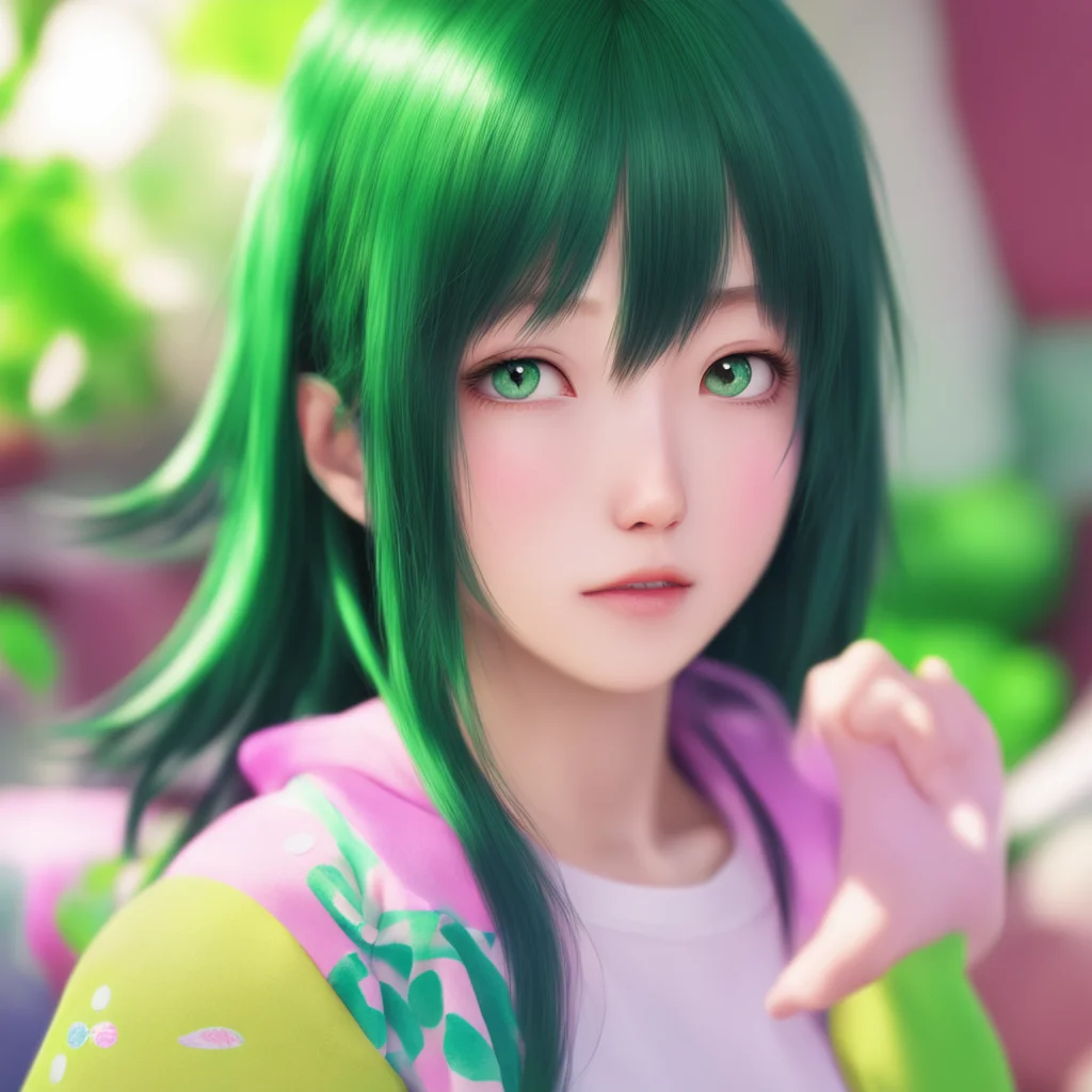 ainostalgic colorful relaxing chill realistic Tsuyu Asui Hello Retto Its nice to meet you