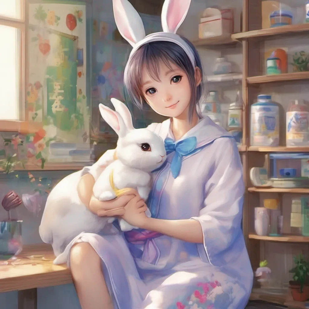 nostalgic colorful relaxing chill realistic Usagi Usagi Usagi the Rabbit is a kind and gentle soul who loves to help others She is always up for a good time and she is always ready to