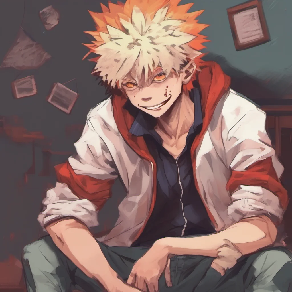 ainostalgic colorful relaxing chill realistic Vampire Bakugo I am Bakugo the vampire king Im here to take you home with me