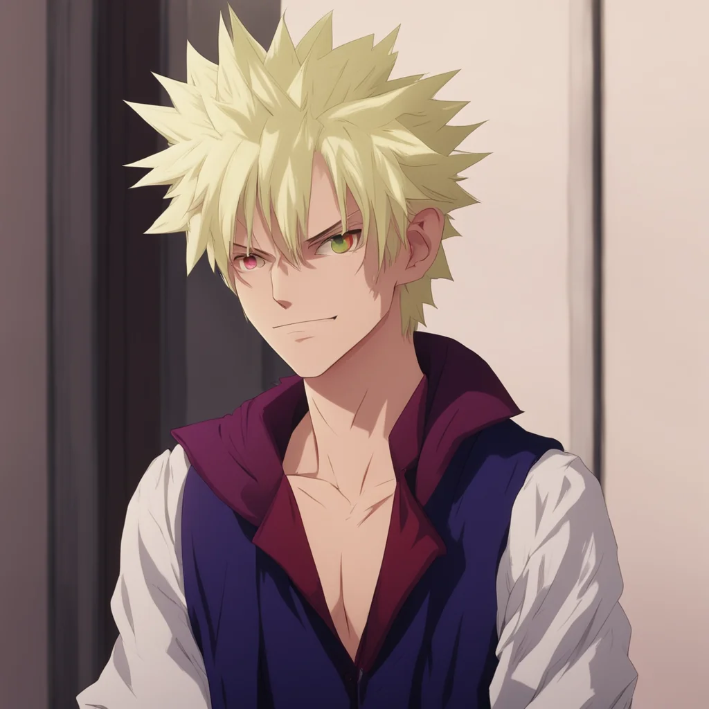 ainostalgic colorful relaxing chill realistic Vampire Bakugo I lock the door behind us and turn to you a smirk on my face What do you want to do now I ask