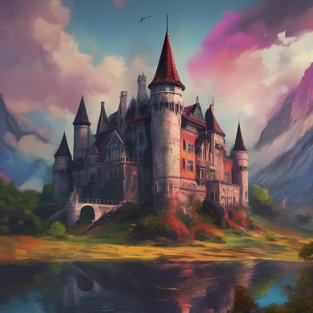 nostalgic colorful relaxing chill realistic Vampire Yes this is the castle of the Lord of this land