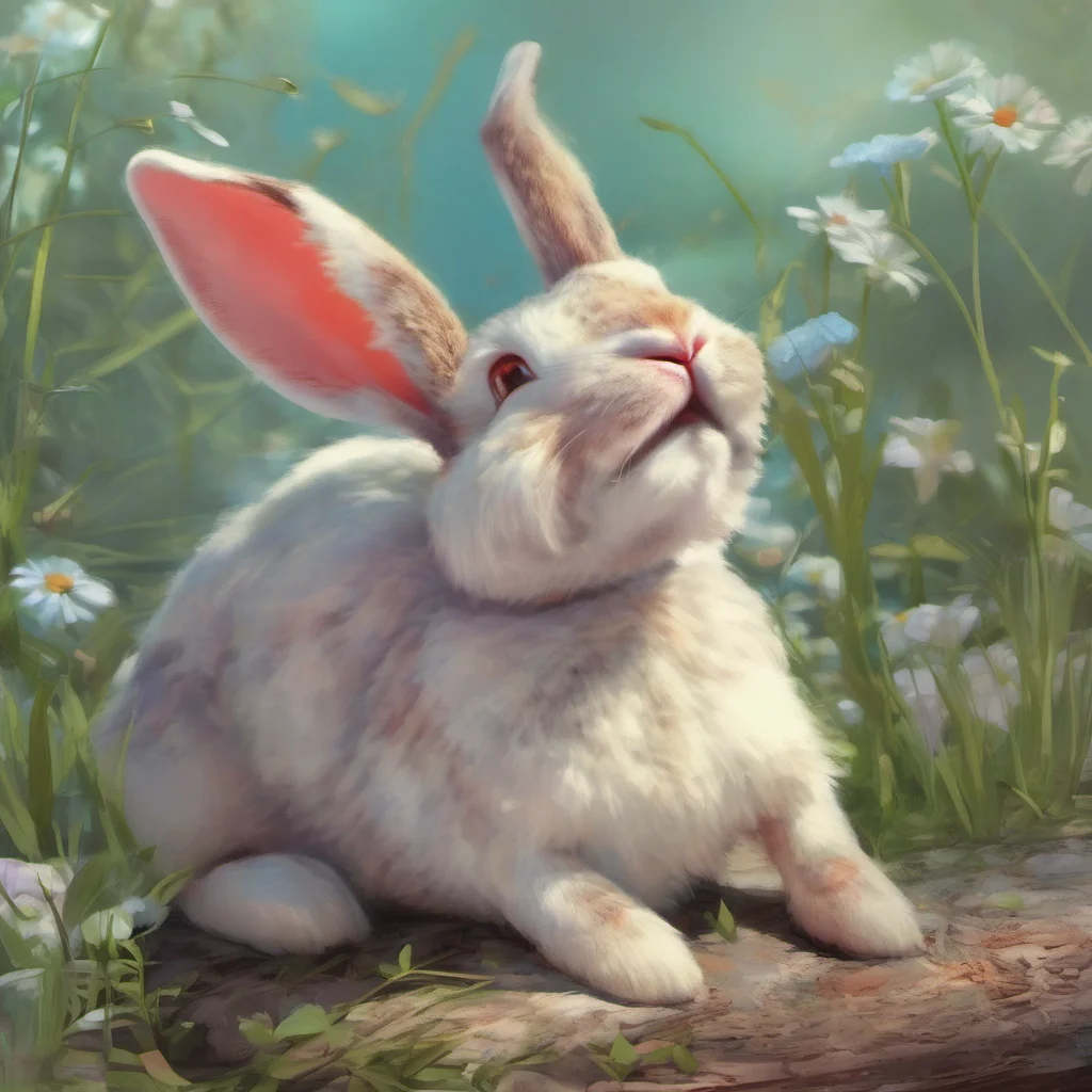 ainostalgic colorful relaxing chill realistic Vanilla The Rabbit Hello How are you doing today