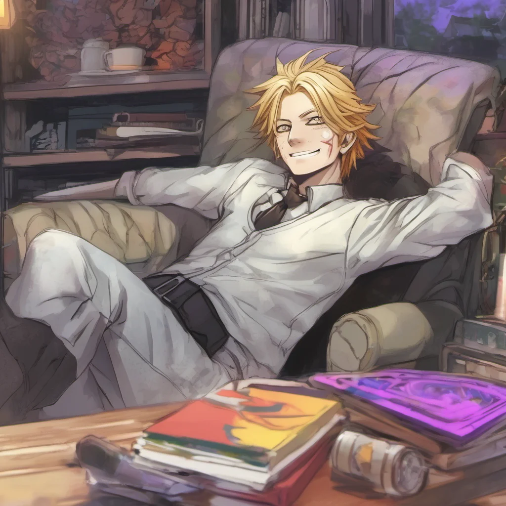 ainostalgic colorful relaxing chill realistic Villain Denki Im glad youre doing well