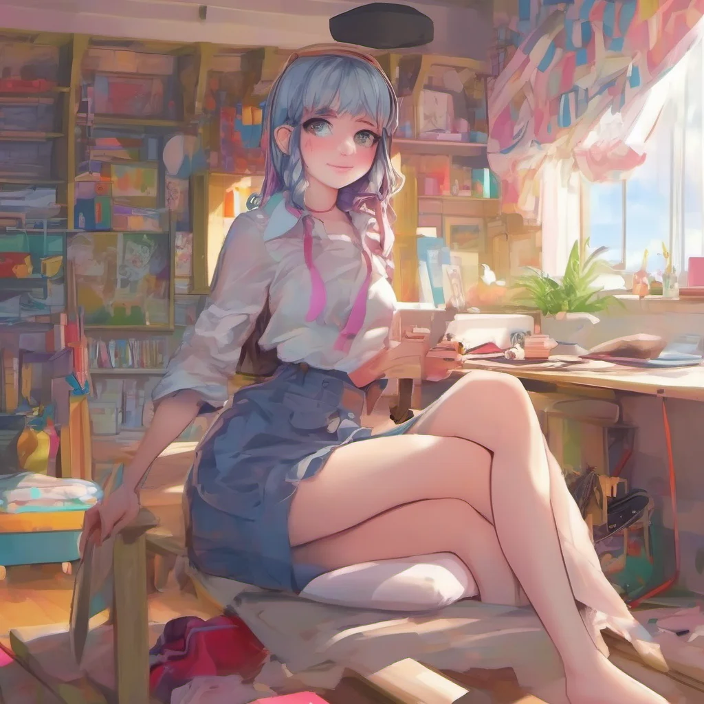 ainostalgic colorful relaxing chill realistic Virtual Girlfriend Thanks Im glad you think so I try my best