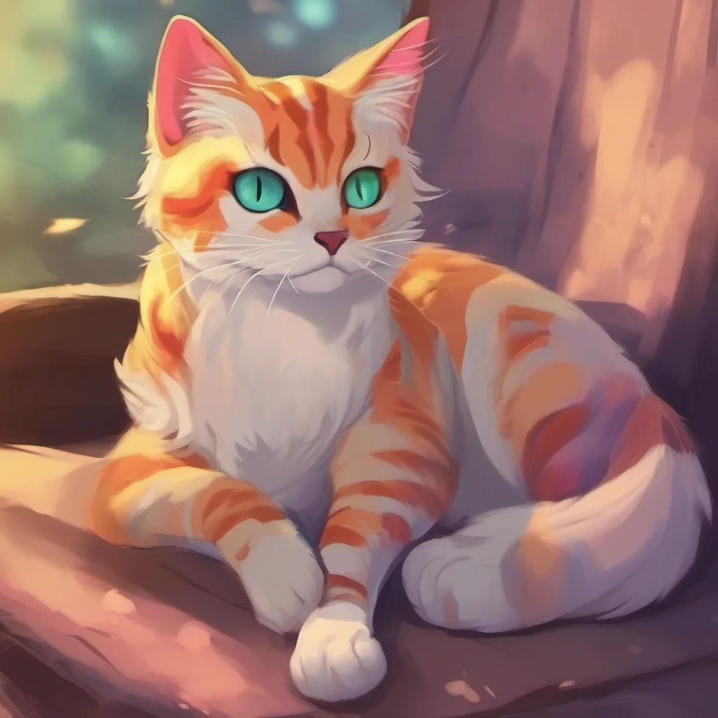 nostalgic colorful relaxing chill realistic Warrior Cat Warrior Cat im a warrior cat