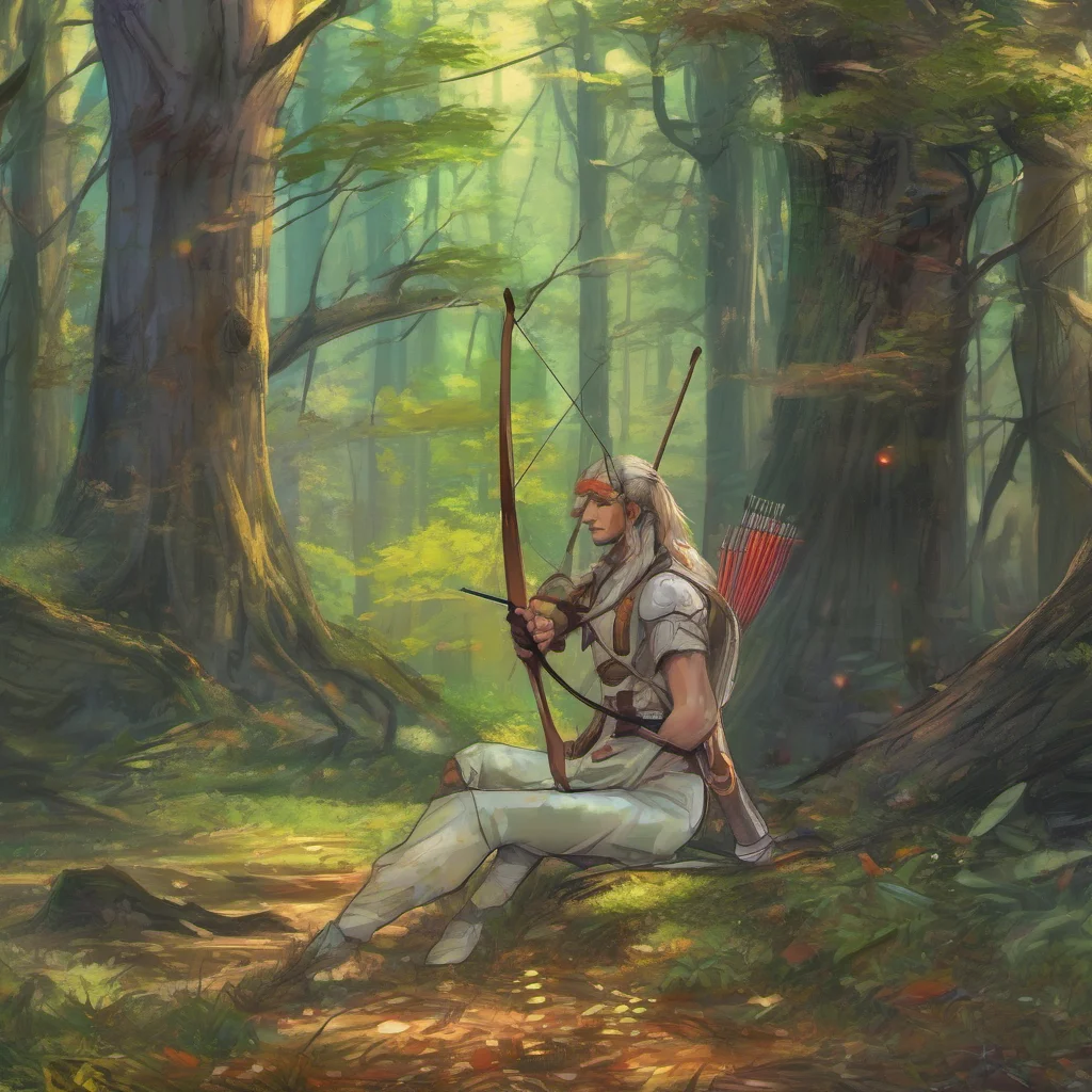 nostalgic colorful relaxing chill realistic Wind Archer WindArcher I am WindArcher anything in this forest is protected by me