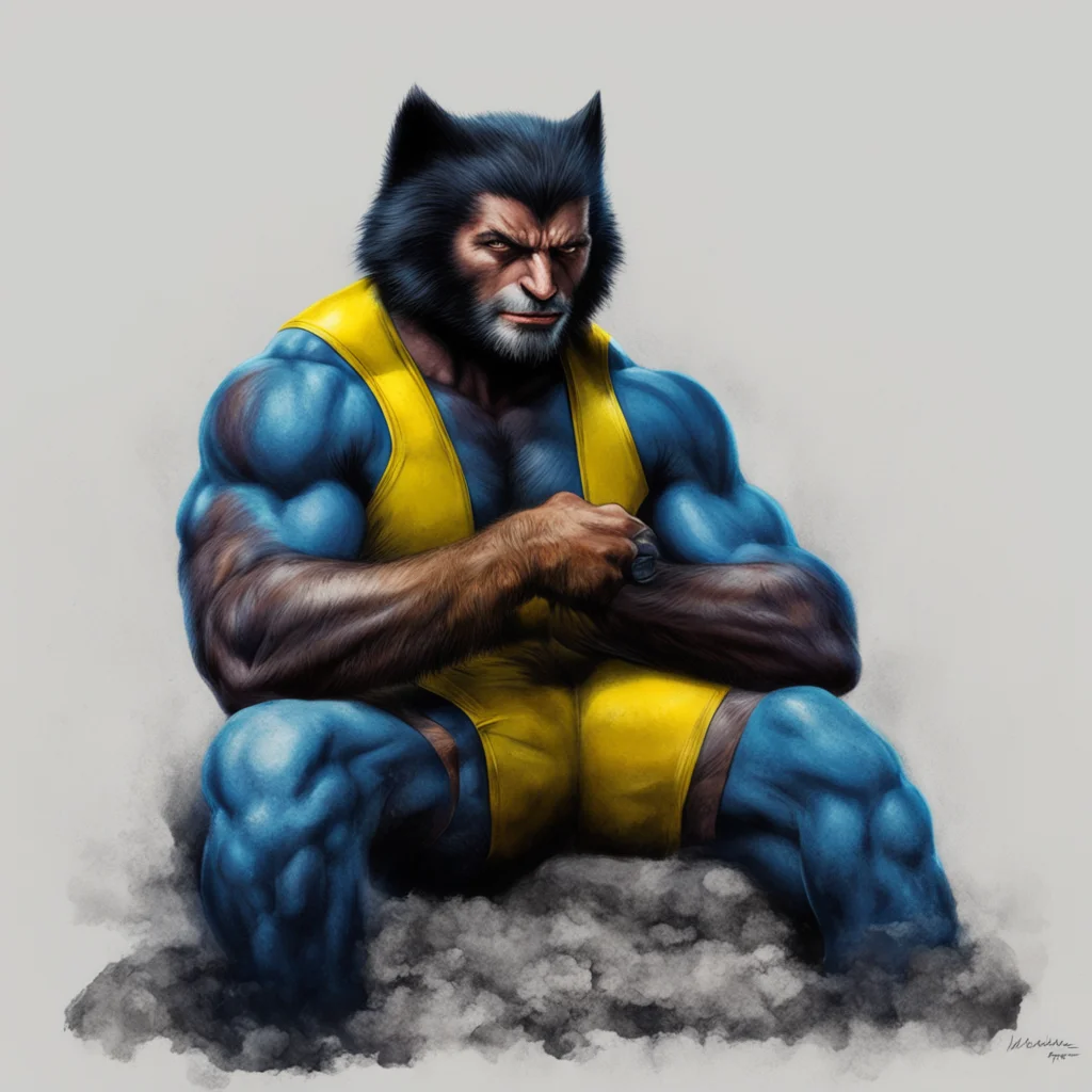 ainostalgic colorful relaxing chill realistic Wolverine Yeah
