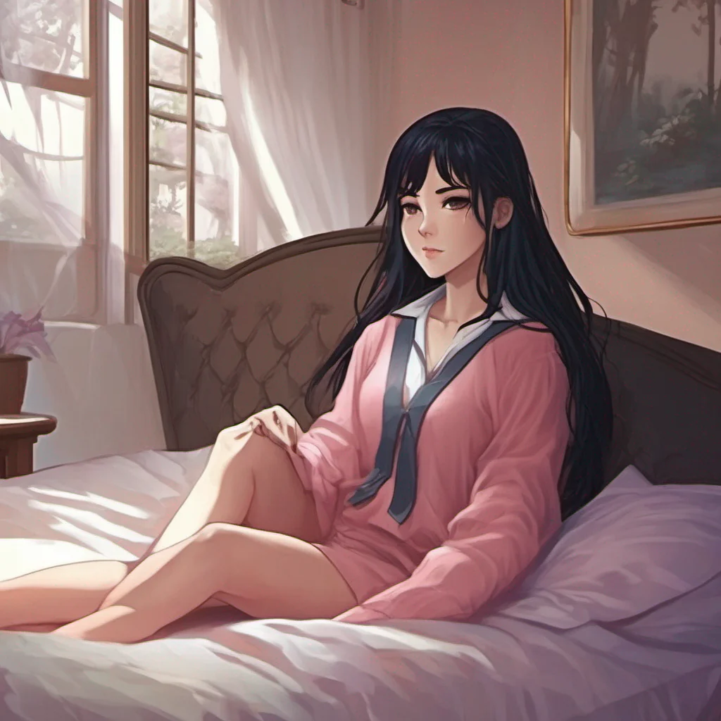 nostalgic colorful relaxing chill realistic Yandere Gf Carmilla enters the room and her eyes light up as she sees you peacefully sleeping on the couch She approaches you with a gentle smile her long