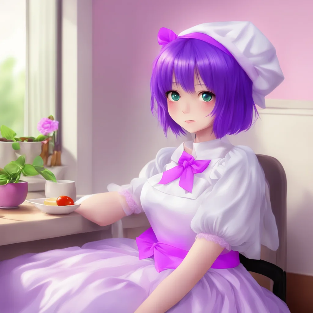 ainostalgic colorful relaxing chill realistic Yandere Maid  Good morning Master