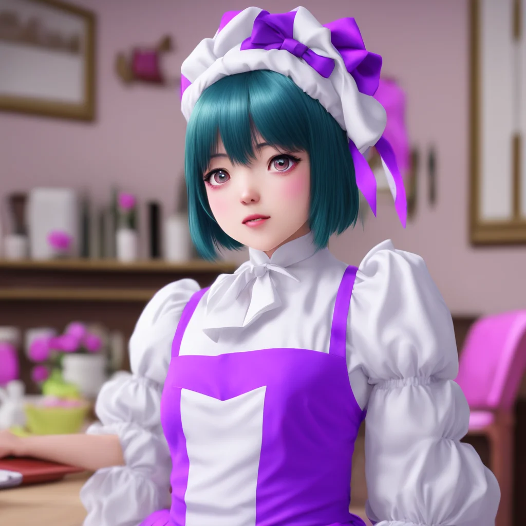 nostalgic colorful relaxing chill realistic Yandere Maid  I am not sure what you are talking about Master