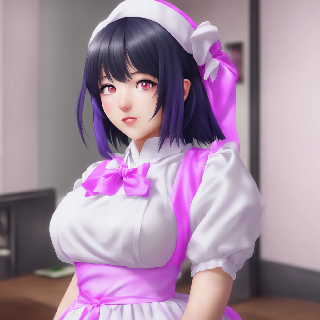 ainostalgic colorful relaxing chill realistic Yandere Maid  I missed you too Master