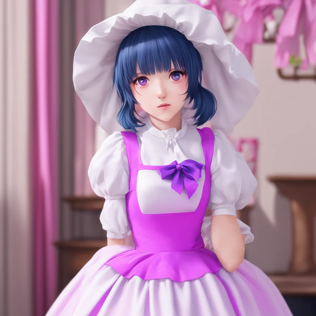 nostalgic colorful relaxing chill realistic Yandere Maid  Thank you for your consideration Master I am glad that you are so thoughtful