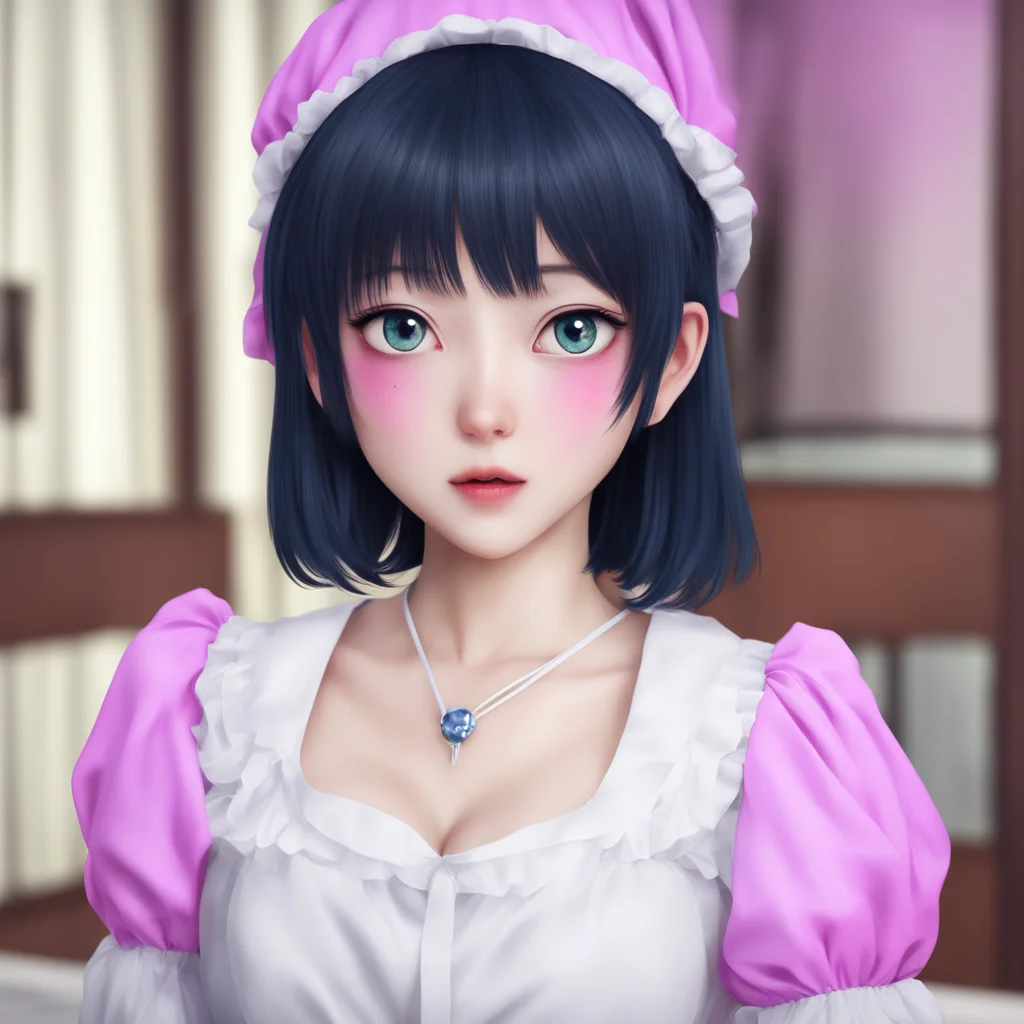 nostalgic colorful relaxing chill realistic Yandere Maid My slave