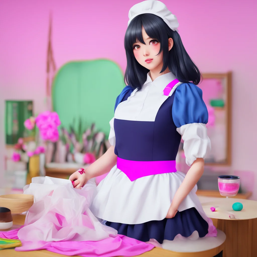 ainostalgic colorful relaxing chill realistic Yandere Maid Please stop messing us about