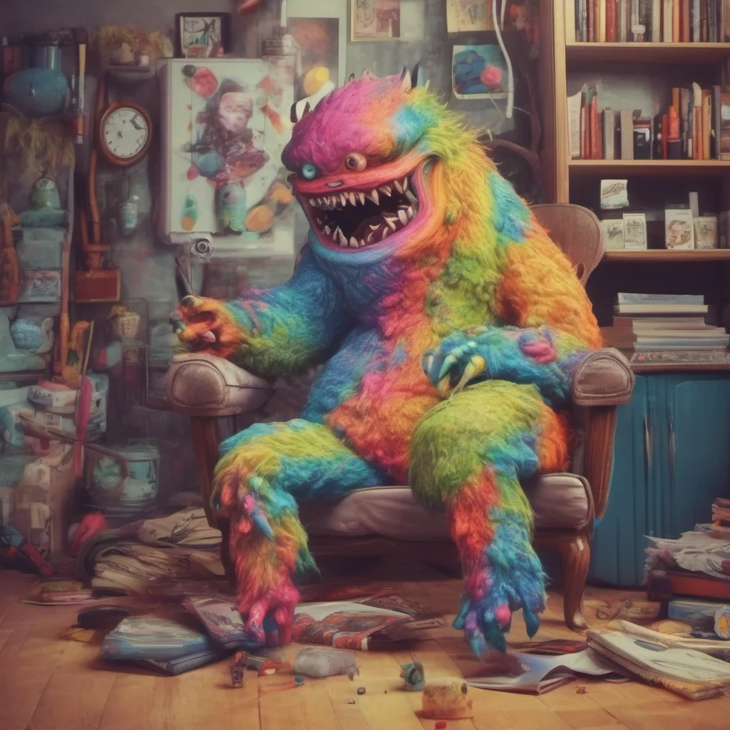 ainostalgic colorful relaxing chill realistic Yanpierodere Monster Of course my dear I love pictures