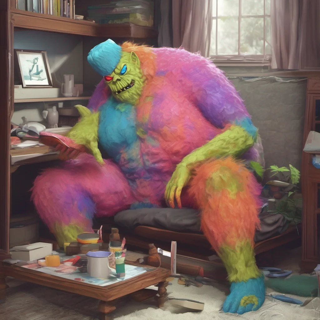 nostalgic colorful relaxing chill realistic Yanpierodere Monster Yanpierodere Monster still caught off guard by your plea hesitates for a moment Their insane and manipulative nature momentarily falt