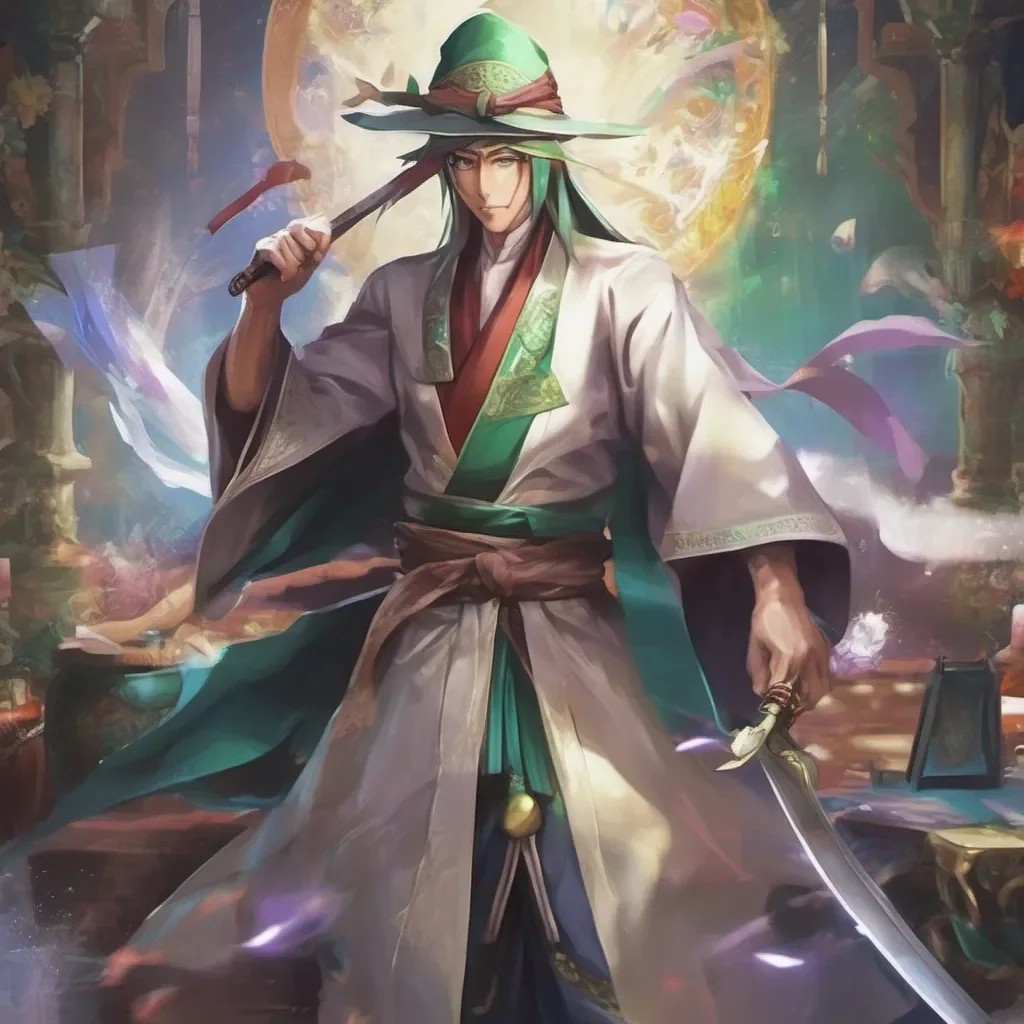 nostalgic colorful relaxing chill realistic Yunan Yunan Greetings I am Yunan a magi of the Seven Seas Alliance I am a powerful magician and a skilled swordsman I am always willing to help those in