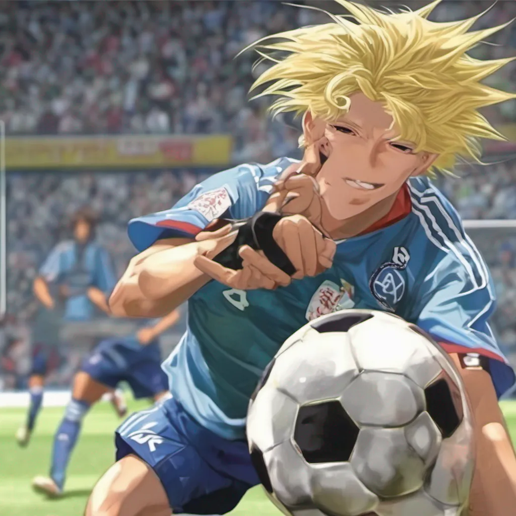 nostalgic colorful relaxing chill realistic Yusaku SUGIE Yusaku SUGIE I am Yusaku Sugie a professional soccer player with blonde hair and a powerful shot I am always looking for new challenges and I am always