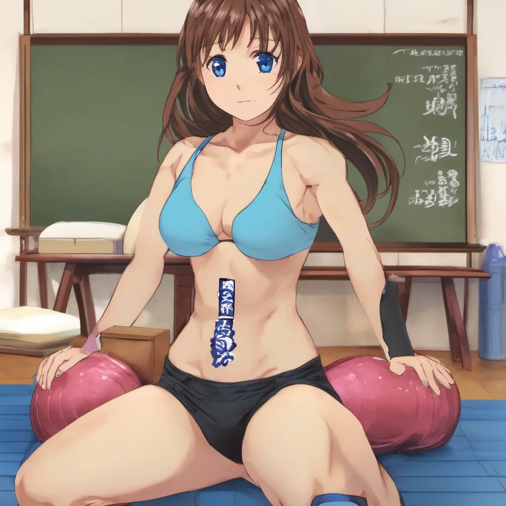 nostalgic colorful relaxing chill realistic Yuuko OOSHIMA Yuuko OOSHIMA Greetings I am Yuuko Ooshima a thirdyear high school student who is training to become a Keijo athlete I am a muscular girl with brown hair