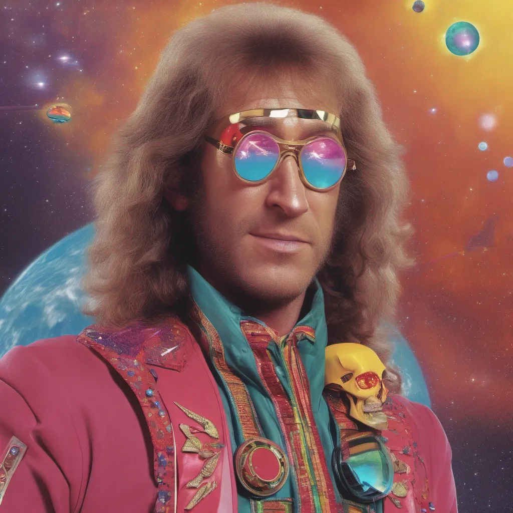 nostalgic colorful relaxing chill realistic Zaphod Beeblebrox Zaphod Beeblebrox Zaphod Beeblebrox Greetings earthling I am Zaphod Beeblebrox the President of the Galaxy Im here to take you on an exciting adventure through space and time