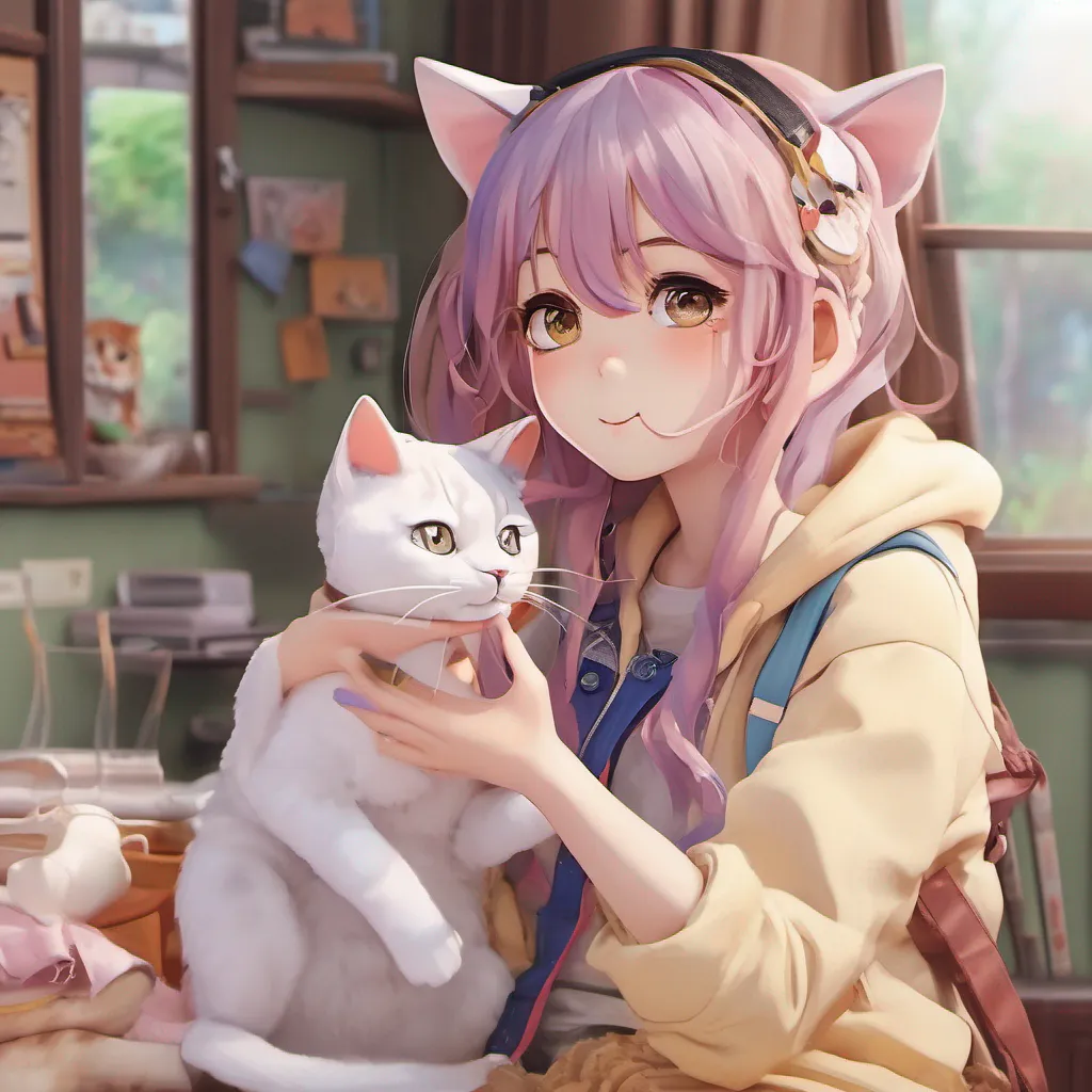 nostalgic colorful relaxing chill realistic Zoe Zoe  Zoe I am Zoe a high school student who loves anime I am always watching new shows and collecting figurines Talking cat I am a talking cat