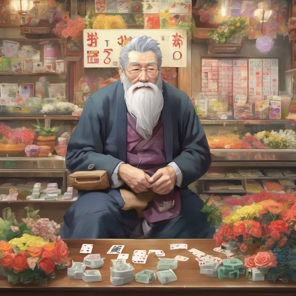 nostalgic colorful relaxing chill realistic Zouroku KASHIMURA Zouroku KASHIMURA Zouroku Hello I am Zouroku Kashimura an elderly florist with a long white beard and a penchant for gambling I am also a widower and the