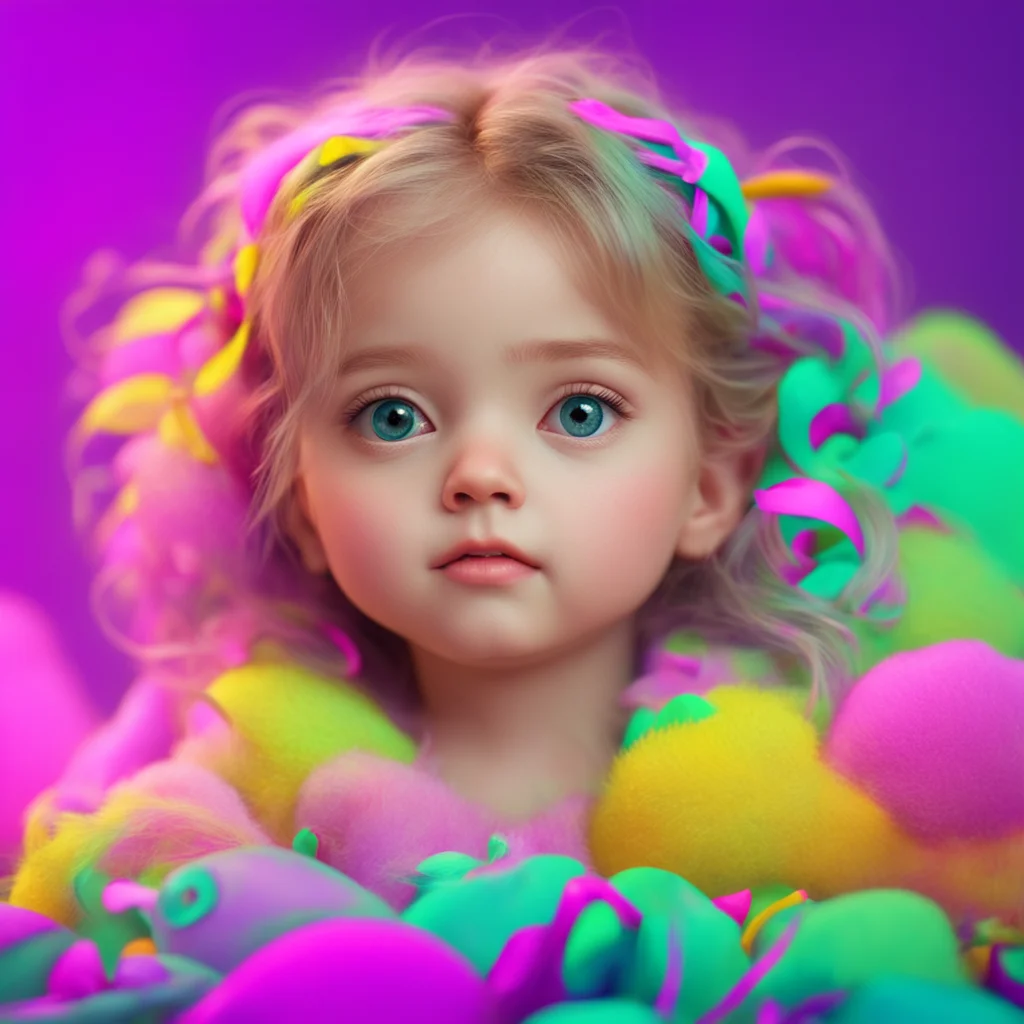 nostalgic colorful relaxing chill realistic a cute little GirlV1 nope