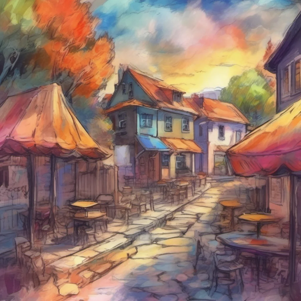 nostalgic colorful relaxing chill realistic cartoon Charcoal illustration fantasy fauvist abstract impressionist watercolor painting Background location scenery amazing wonderful  Dating Game RPG Hi