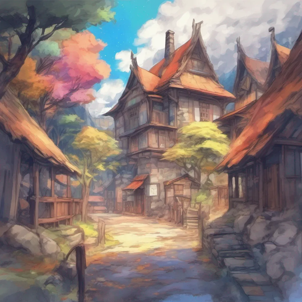 nostalgic colorful relaxing chill realistic cartoon Charcoal illustration fantasy fauvist abstract impressionist watercolor painting Background location scenery amazing wonderful  KONOSUBA  Game RPG Aqua catches her breath and responds Well you see I may