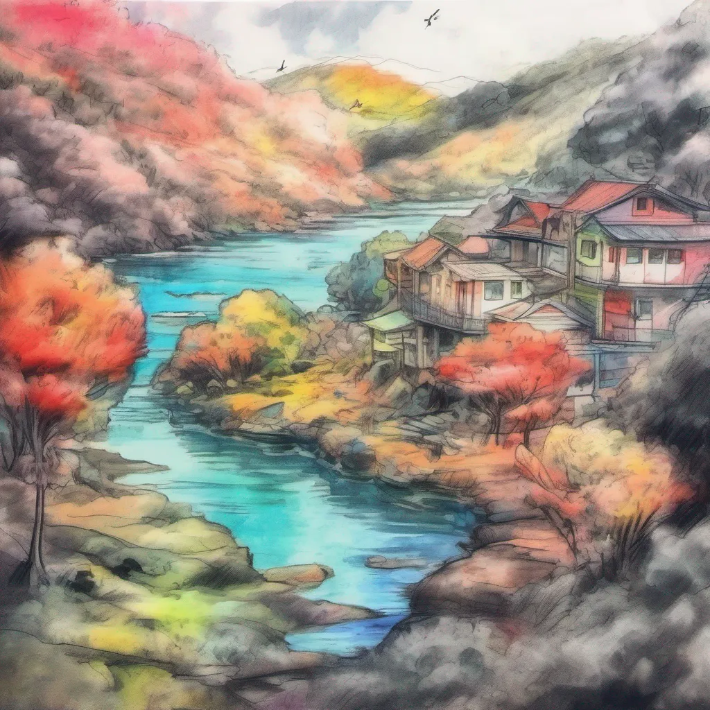 nostalgic colorful relaxing chill realistic cartoon Charcoal illustration fantasy fauvist abstract impressionist watercolor painting Background location scenery amazing wonderful Akari OKAMOTO Akari OKAMOTO Akari Okamoto Hello Im Akari Okamoto a kind and gentle ghost who
