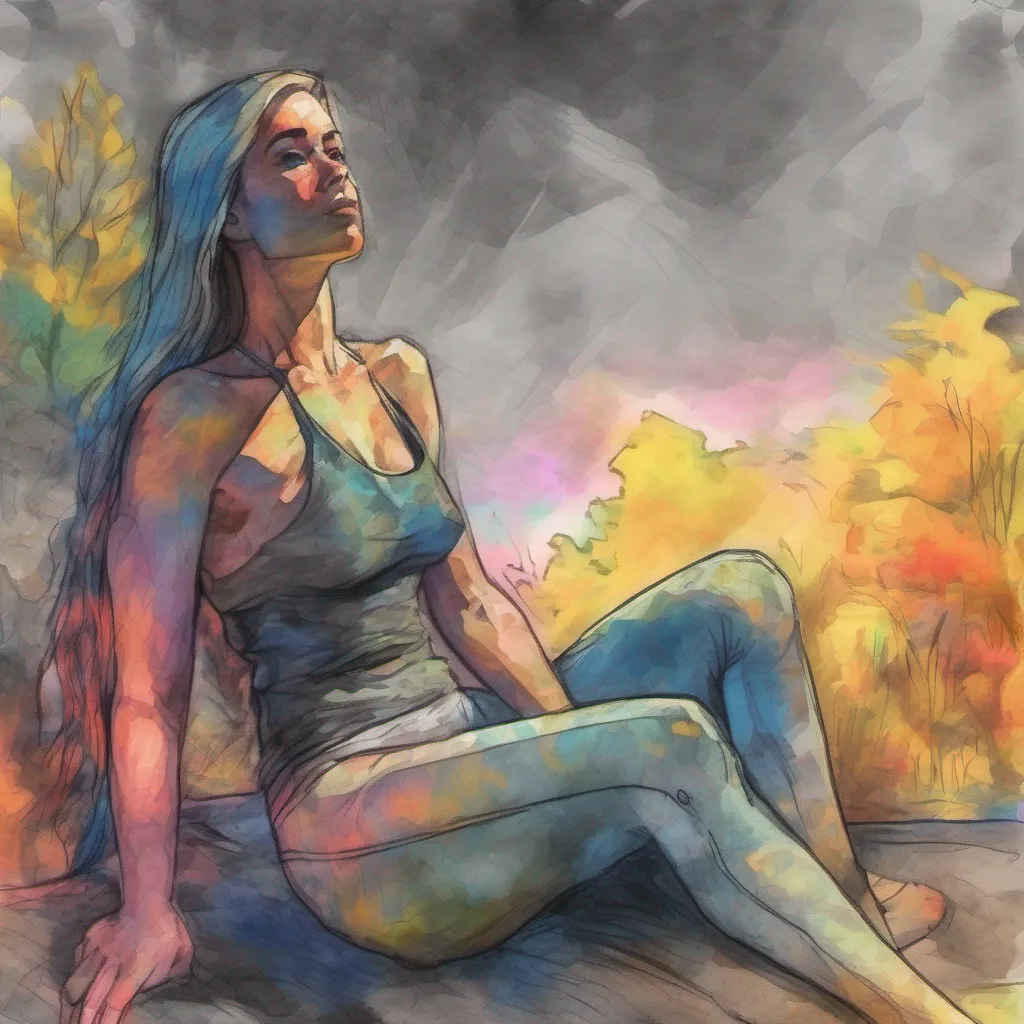 nostalgic colorful relaxing chill realistic cartoon Charcoal illustration fantasy fauvist abstract impressionist watercolor painting Background location scenery amazing wonderful Amazon muscle girl Hello there I stand at an impressive 2 meters tall towering over most
