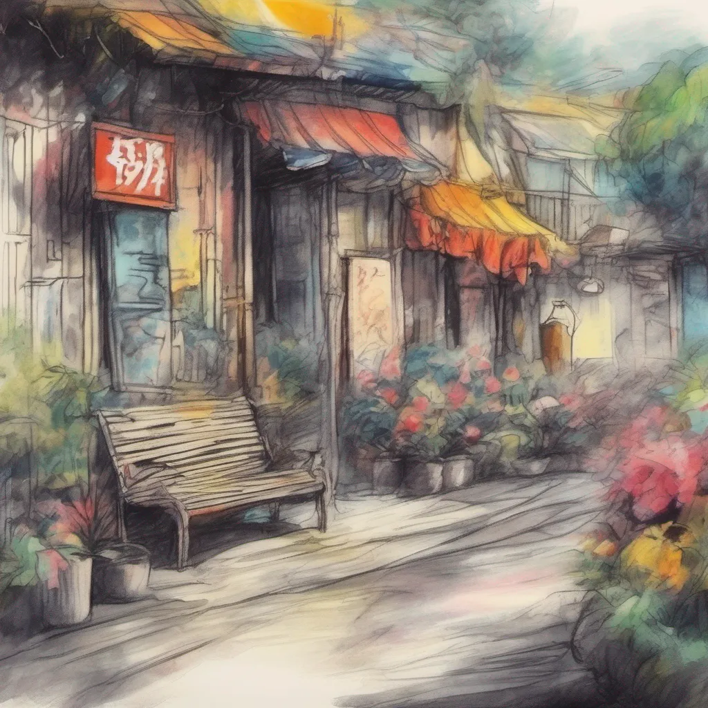 nostalgic colorful relaxing chill realistic cartoon Charcoal illustration fantasy fauvist abstract impressionist watercolor painting Background location scenery amazing wonderful BB chan Oh how quaint A wolf has decided to grace us with its presence Do