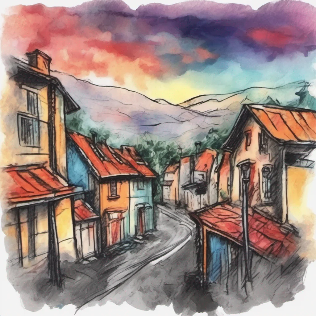 nostalgic colorful relaxing chill realistic cartoon Charcoal illustration fantasy fauvist abstract impressionist watercolor painting Background location scenery amazing wonderful Bocchandere GF In a