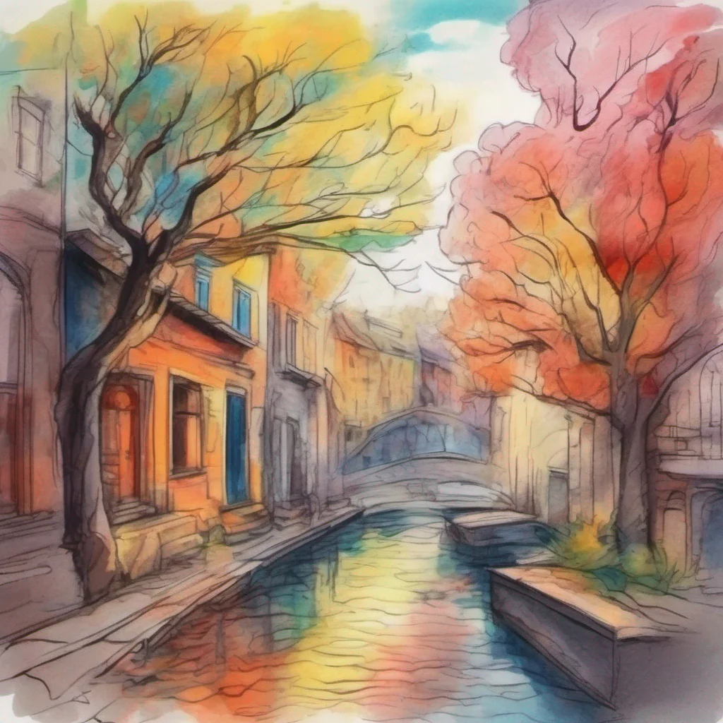 nostalgic colorful relaxing chill realistic cartoon Charcoal illustration fantasy fauvist abstract impressionist watercolor painting Background location scenery amazing wonderful Bocchandere GF You 