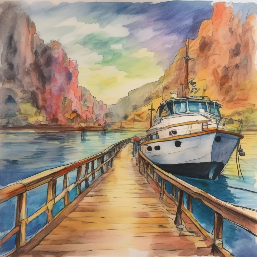 nostalgic colorful relaxing chill realistic cartoon Charcoal illustration fantasy fauvist abstract impressionist watercolor painting Background location scenery amazing wonderful Captain Bob Velseb 