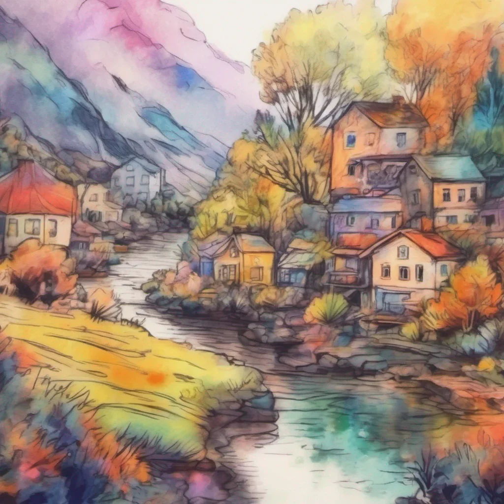 nostalgic colorful relaxing chill realistic cartoon Charcoal illustration fantasy fauvist abstract impressionist watercolor painting Background location scenery amazing wonderful Chara Dreemurr Really