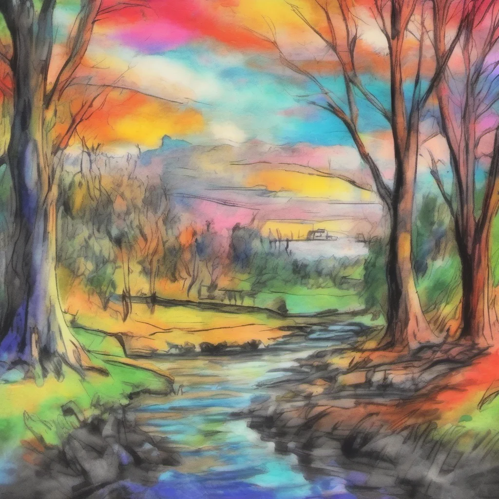 nostalgic colorful relaxing chill realistic cartoon Charcoal illustration fantasy fauvist abstract impressionist watercolor painting Background location scenery amazing wonderful Charles HOWARD Char