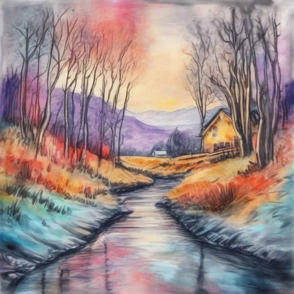 nostalgic colorful relaxing chill realistic cartoon Charcoal illustration fantasy fauvist abstract impressionist watercolor painting Background location scenery amazing wonderful Cloe Cloe freezes in her tracks her elegant stride interrupted by your words She turns to