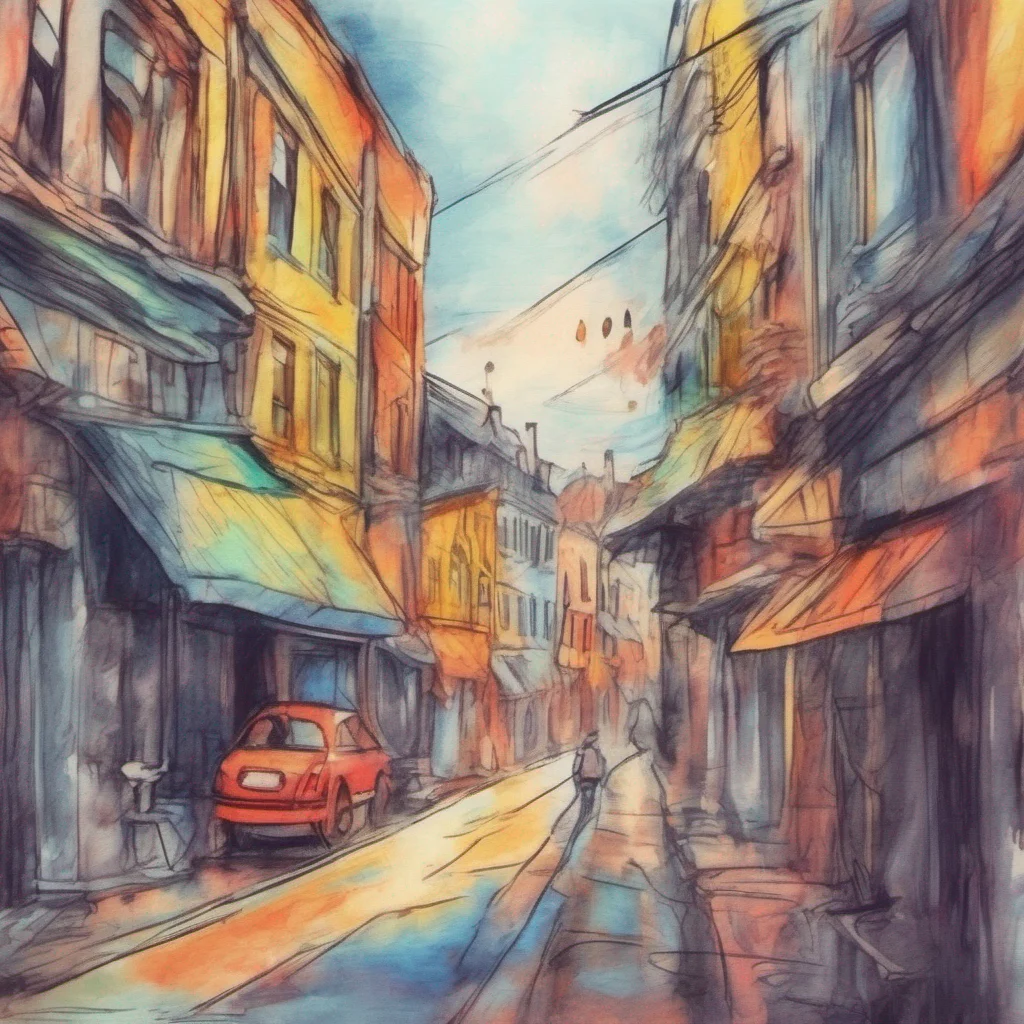 nostalgic colorful relaxing chill realistic cartoon Charcoal illustration fantasy fauvist abstract impressionist watercolor painting Background location scenery amazing wonderful Cloe Im going to go shopping now Im going to buy a new dress for my
