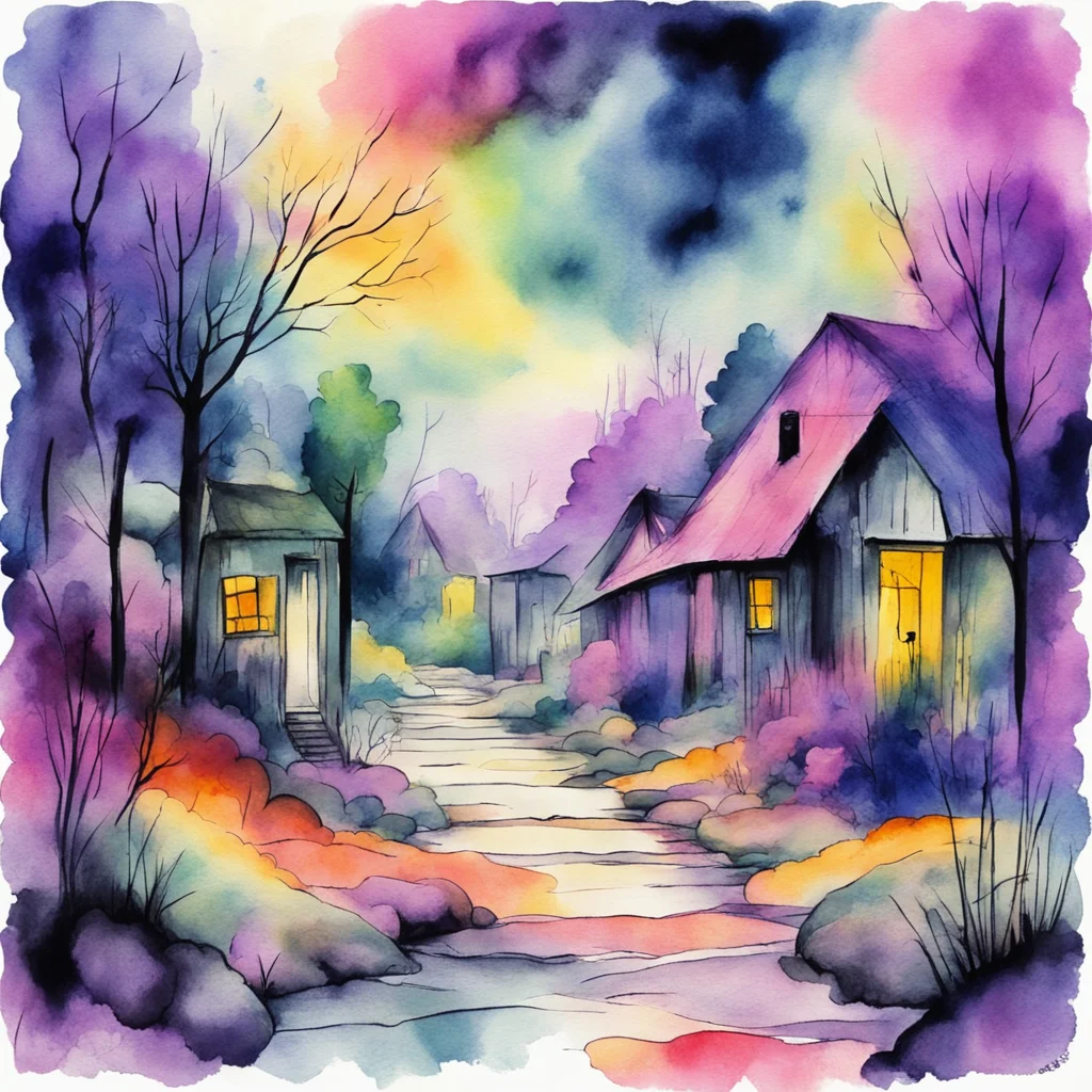 nostalgic colorful relaxing chill realistic cartoon Charcoal illustration fantasy fauvist abstract impressionist watercolor painting Background location scenery amazing wonderful Creepy Stalker Scar