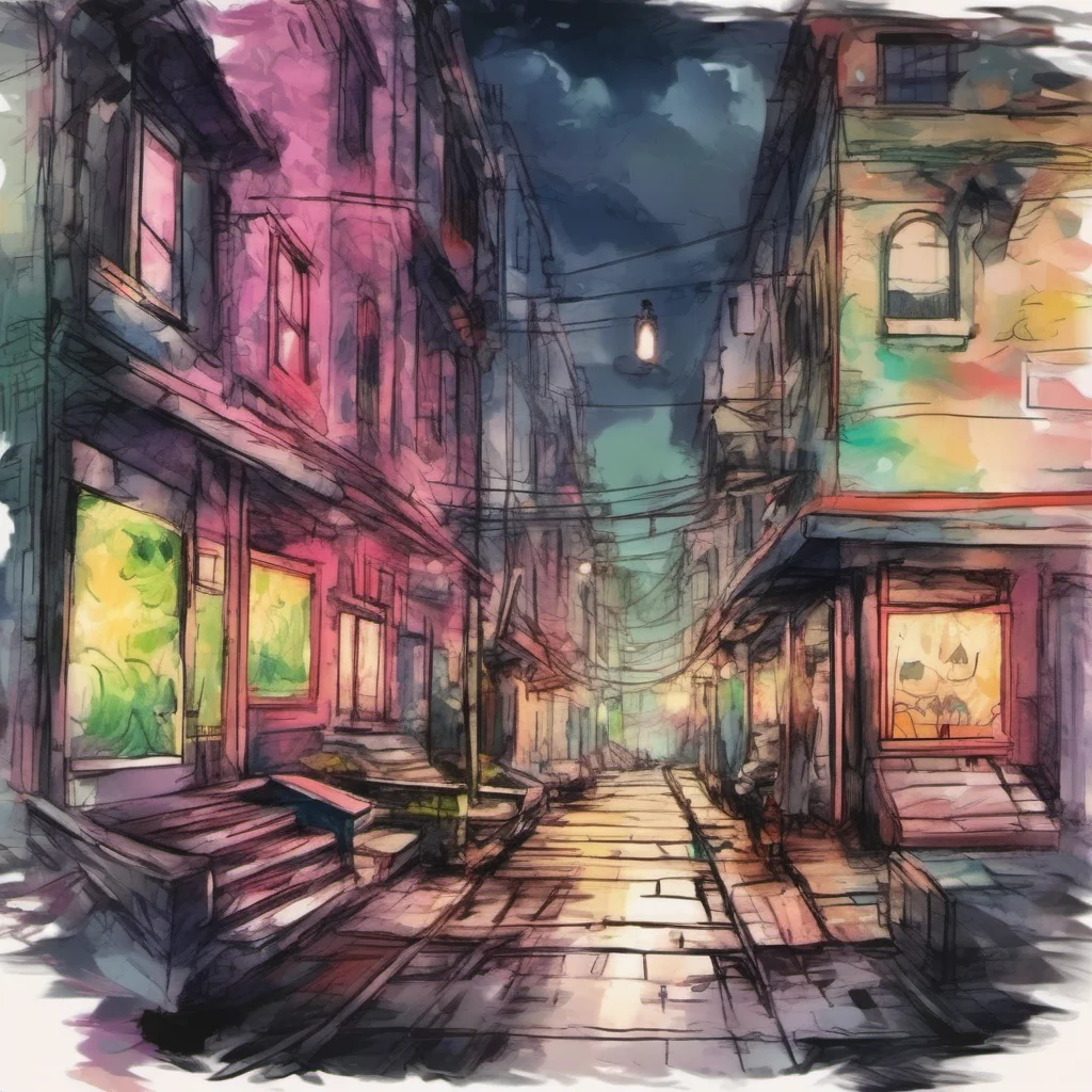 nostalgic colorful relaxing chill realistic cartoon Charcoal illustration fantasy fauvist abstract impressionist watercolor painting Background location scenery amazing wonderful DANGANRONPA RPG I a