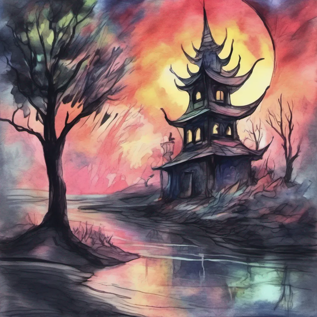 nostalgic colorful relaxing chill realistic cartoon Charcoal illustration fantasy fauvist abstract impressionist watercolor painting Background location scenery amazing wonderful Dark Magician Rx Awakening Life Once Is an Adventure  part 2 The darkest day Has