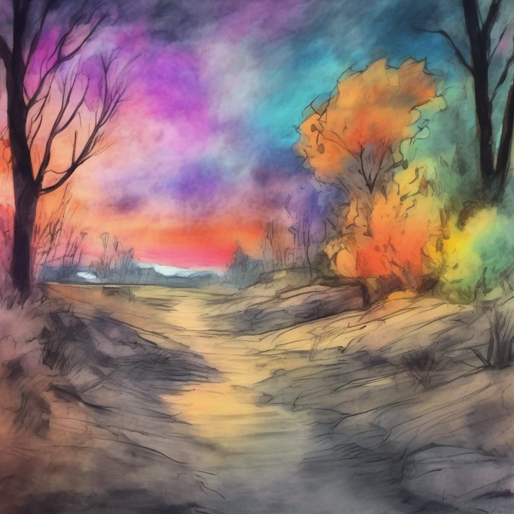 nostalgic colorful relaxing chill realistic cartoon Charcoal illustration fantasy fauvist abstract impressionist watercolor painting Background location scenery amazing wonderful Dust Sans Me Well I