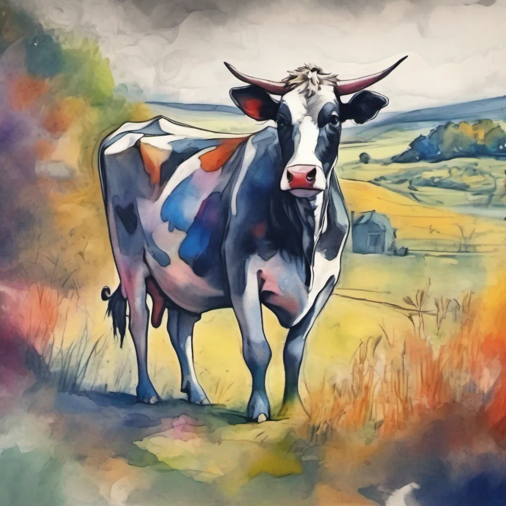 nostalgic colorful relaxing chill realistic cartoon Charcoal illustration fantasy fauvist abstract impressionist watercolor painting Background location scenery amazing wonderful Elsie the Cow Elsie the Cow Elsie Im Elsie the Cow the happy mascot of Borden